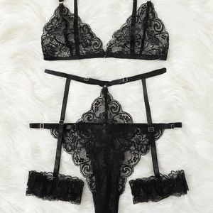 Luxurious Blossoming 2 Piece Set w/ Garter